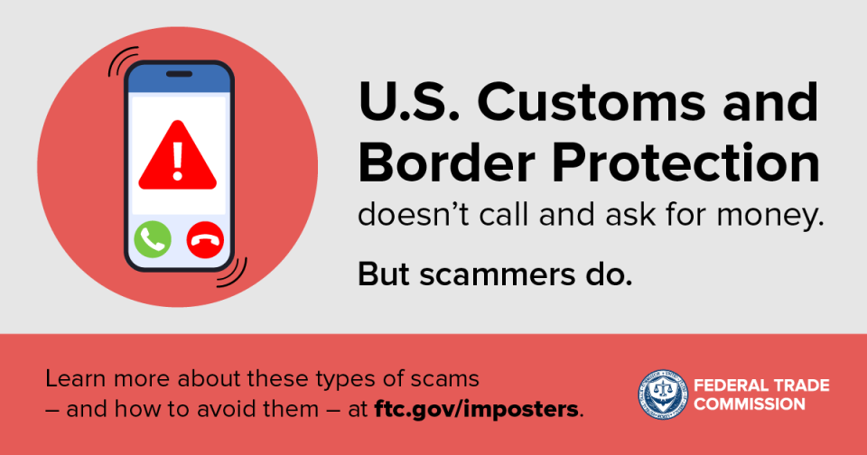 U.S. Customs and Border Protection infographic