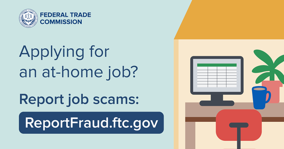 Report At-Home Job Scams