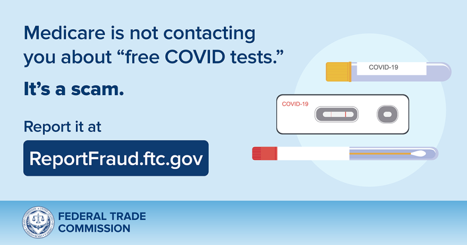 Free COVID test scam targets people on Medicare Consumer Advice