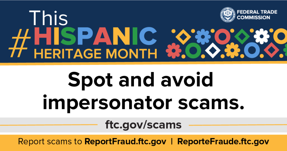 Spot impersonator scams and share what you know