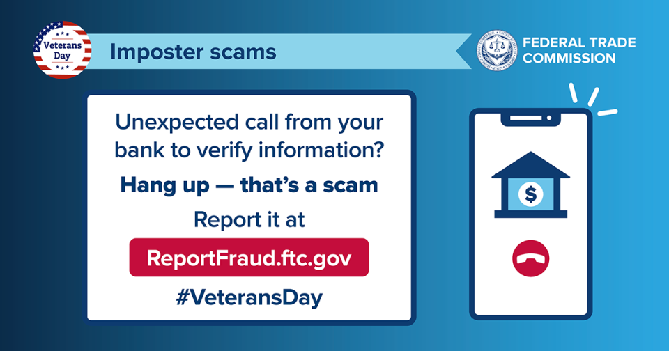 Imposter Scams Targeting Veterans And Servicemembers | Consumer Advice