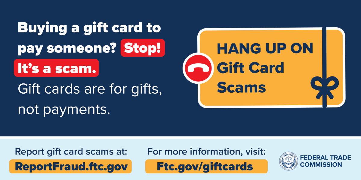 gift card scams are running wild. This is how to avoid them