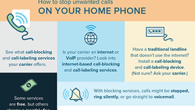 How to stop unwanted calls on your home phone