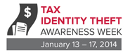 tax identity theft awareness week logo