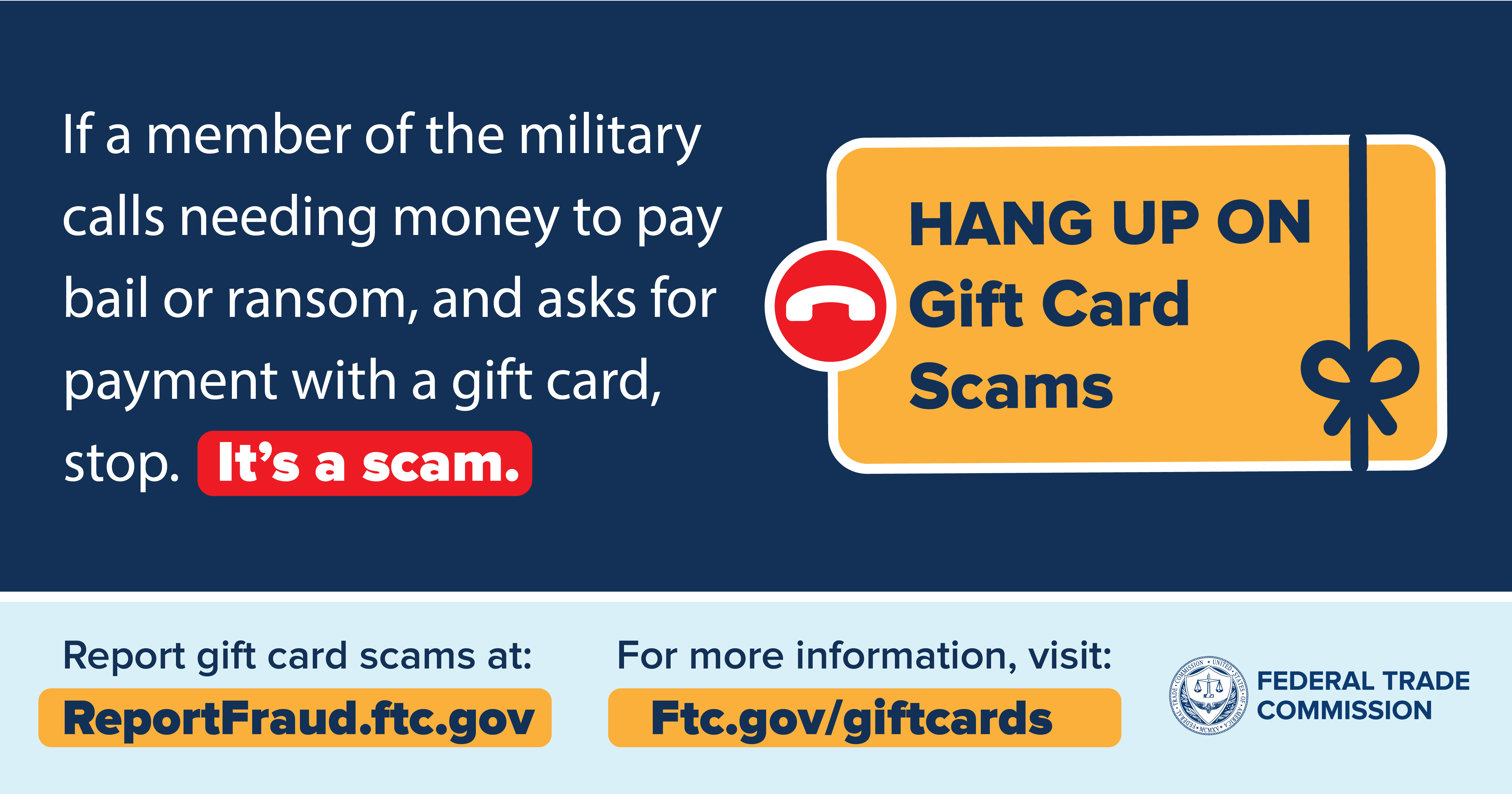 Stop Gift Card Scams | Consumer Advice