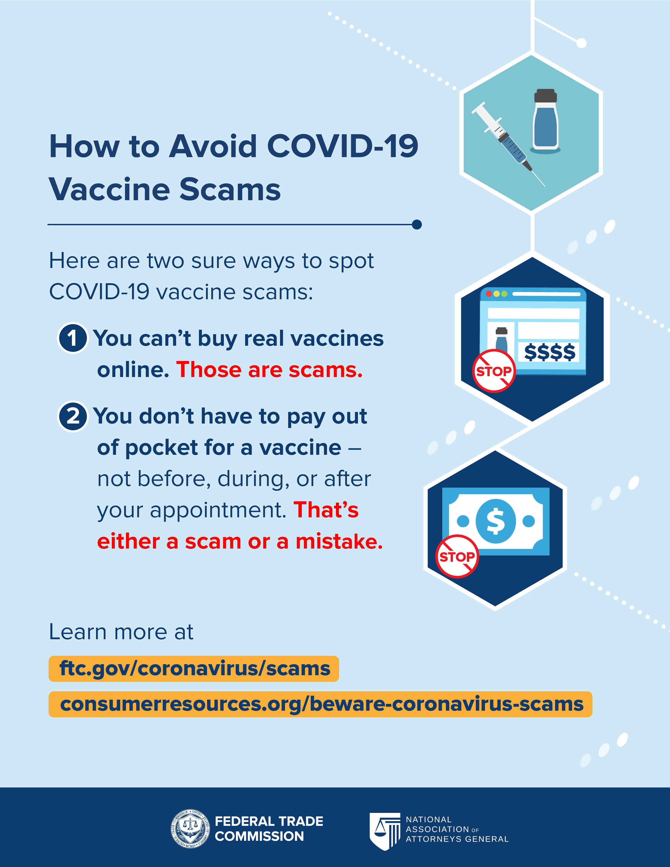 two sure ways to spot covid-19 vaccine scams