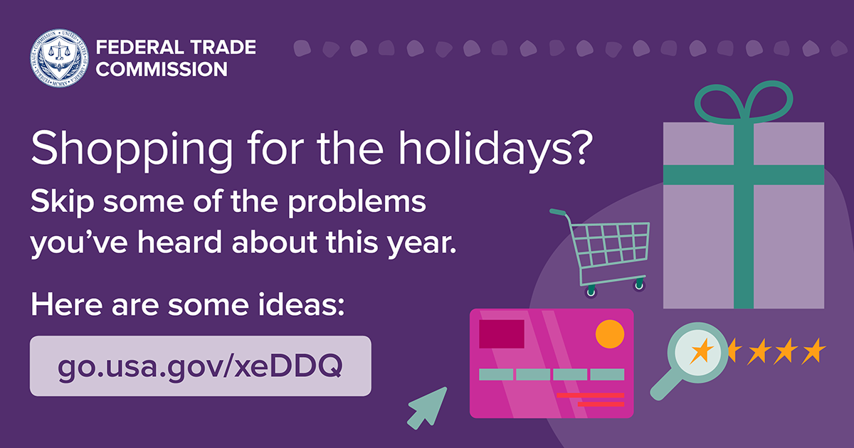 ideas for skipping problems shopping for the holidays