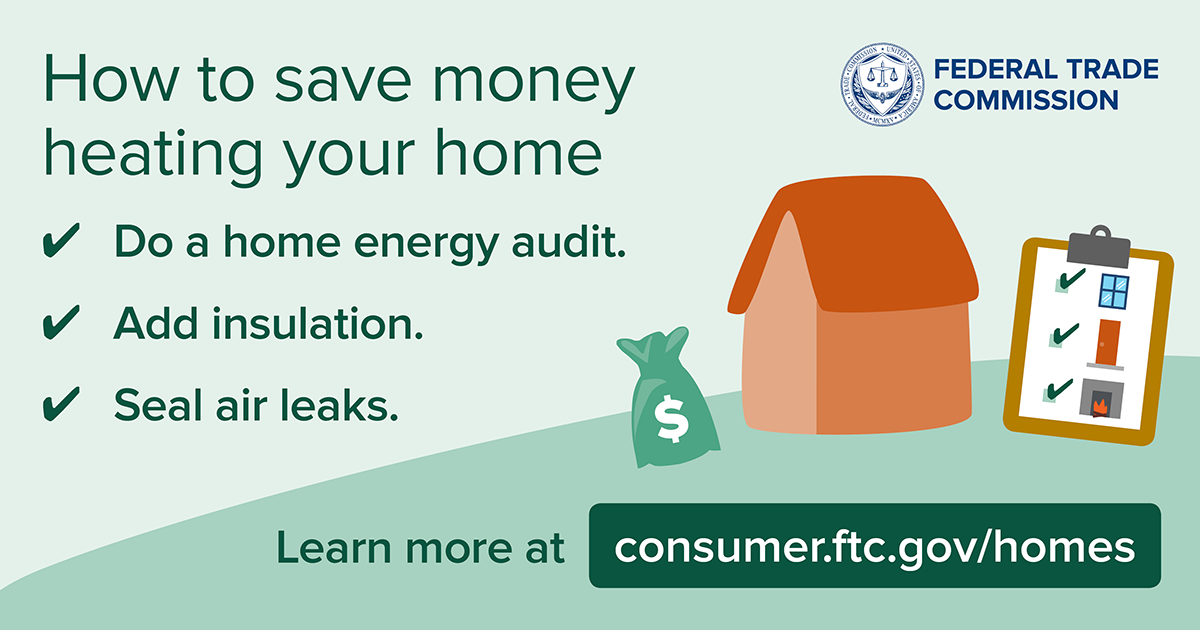 Three tips on how to save money heating your home