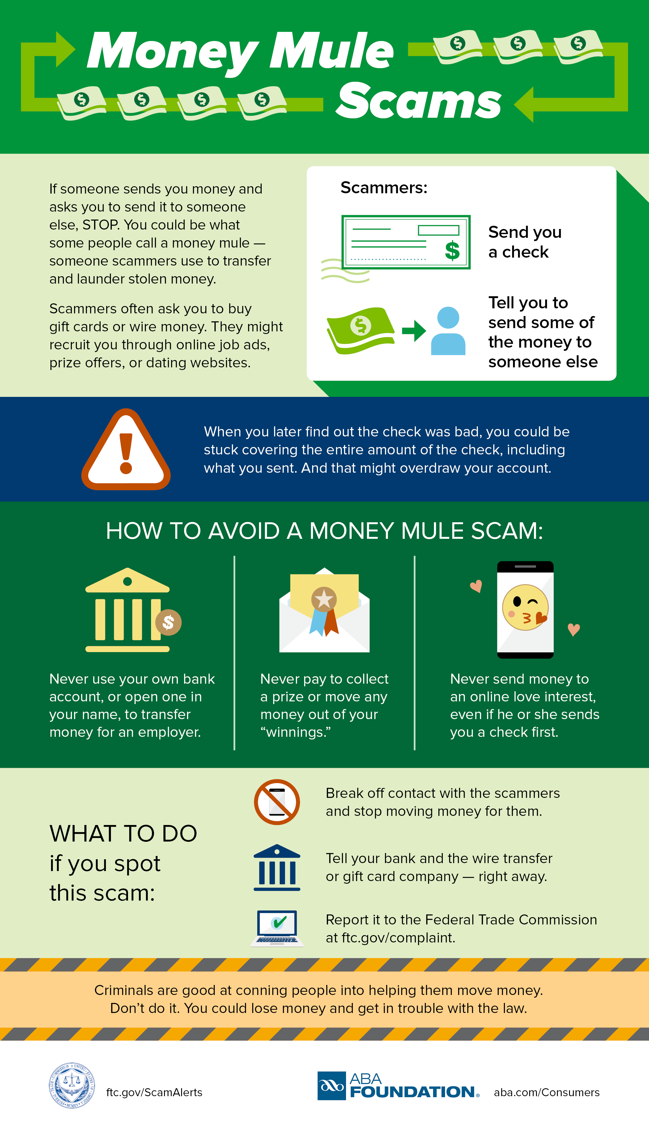 Avoiding a money mule scam Consumer Advice