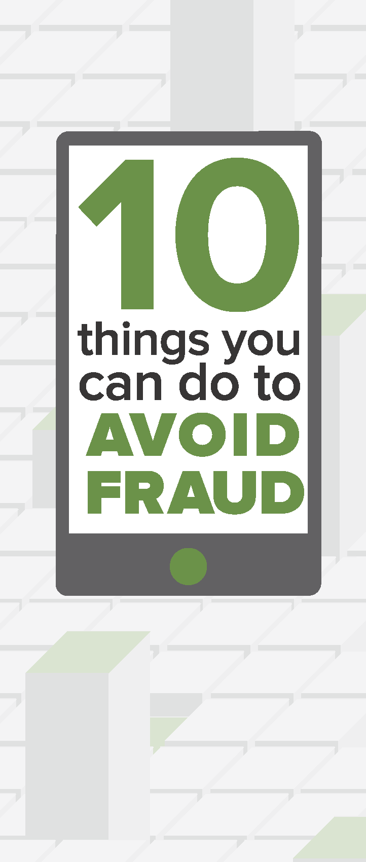 10 Things You Can Do To Avoid Fraud pamphlet cover