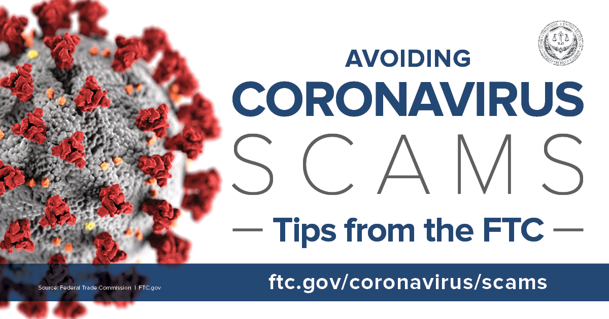 Logo: Coronavirus Scams: Tips from the FTC