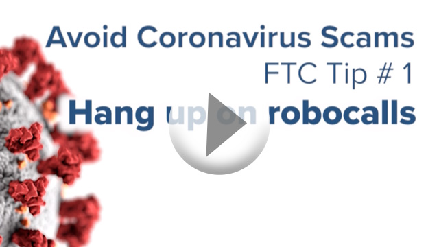 Avoid Coronavirus Scams Video