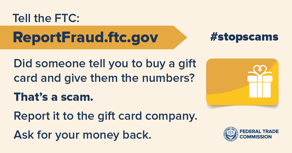 If you paid a scammer with a gift card, is your money gone? Maybe not