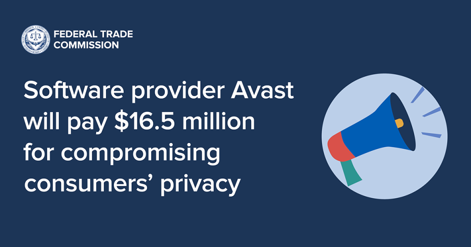 Software provider Avast will pay $16.5 million for compromising consumers’ privacy