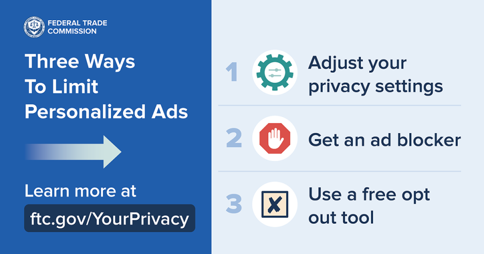 Three Ways to Limit Personalized Ads