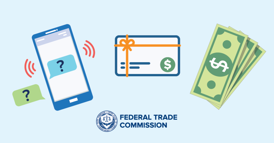 Federal Trade Commission graphic about scams 