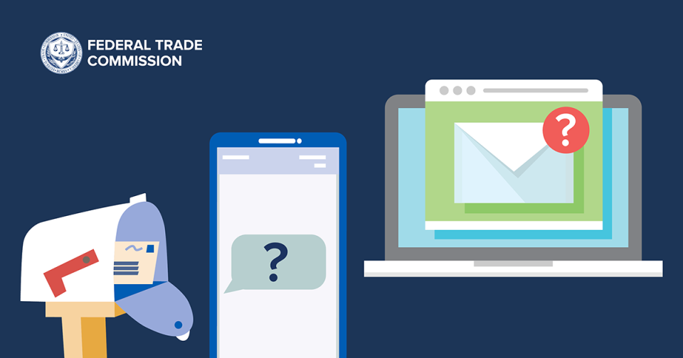 Unwanted emails, texts, and mail