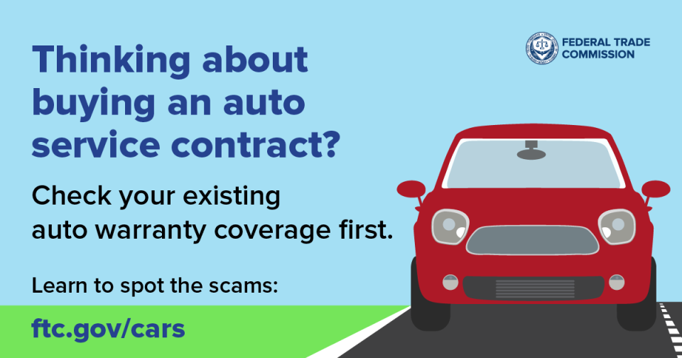 Thinking about buying an auto service contract?