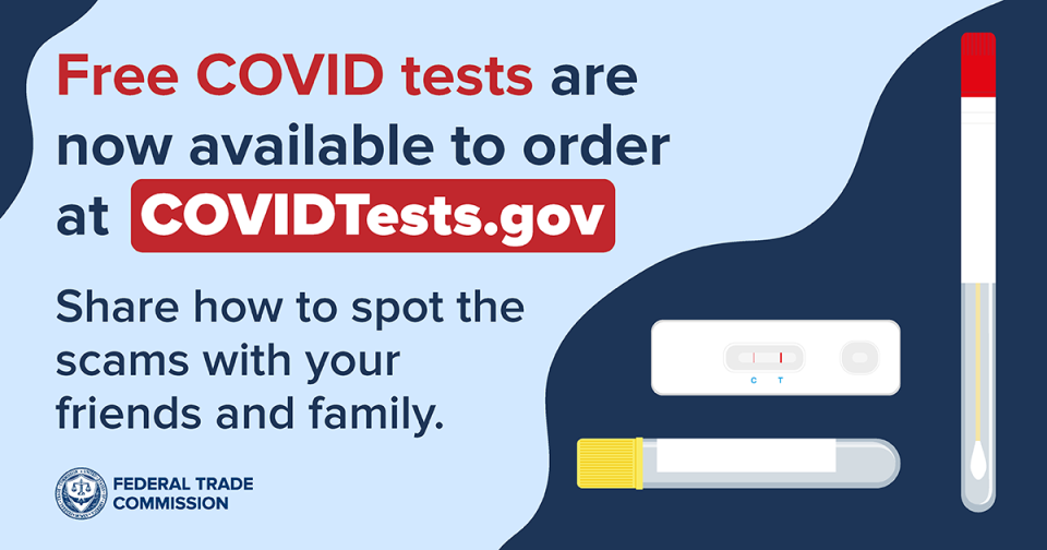 Free Covid tests are now available to order at covidtests.gov