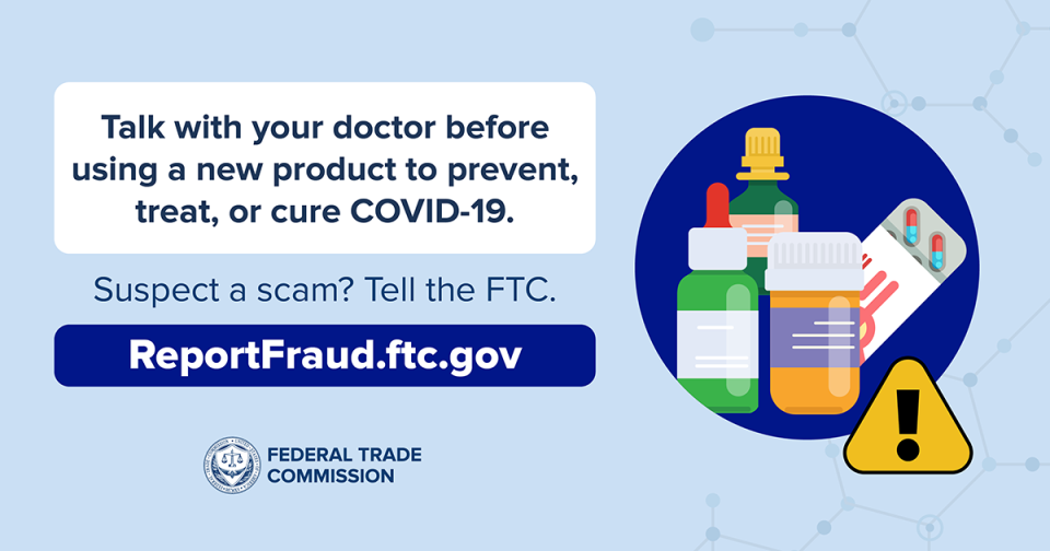 Suspect a scam? Tell the FTC at ReportFraud.ftc.gov