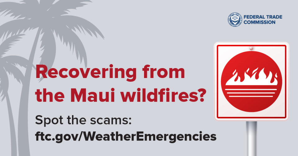 Recovering from the Maui wildfires?