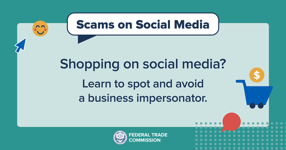 Shopping on social media? Learn to spot and avoid a business impersonator.