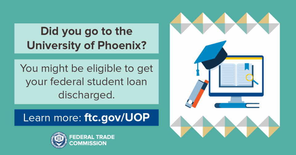 Did you attend the University of Phoenix? Your federal loans might be forgiven