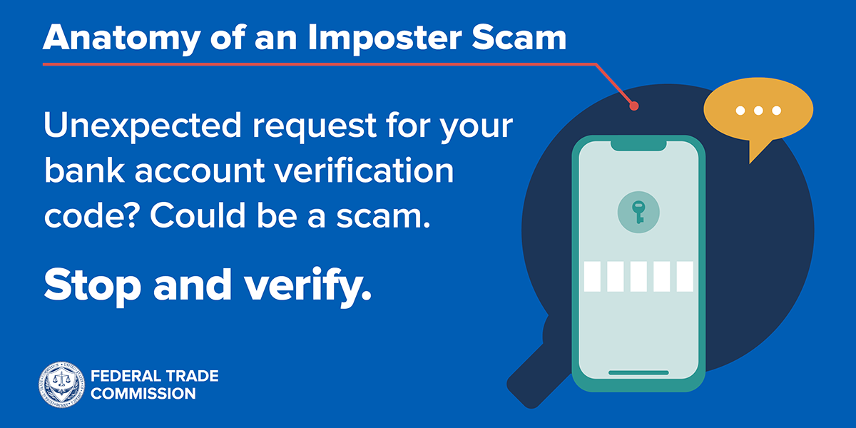 What&rsquo;s a verification code and why would someone ask me for it 