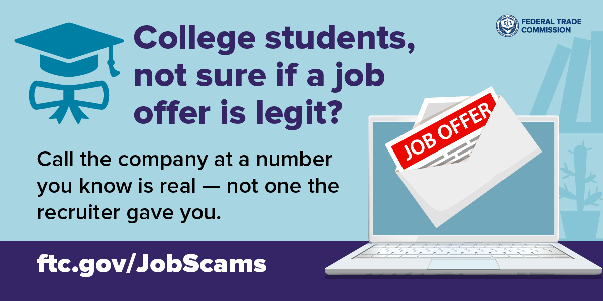 Job scams targeting college students are getting personal