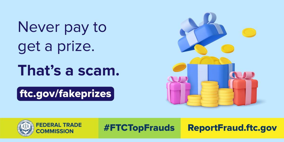 Are you really the lucky winner? Spot the prize scams